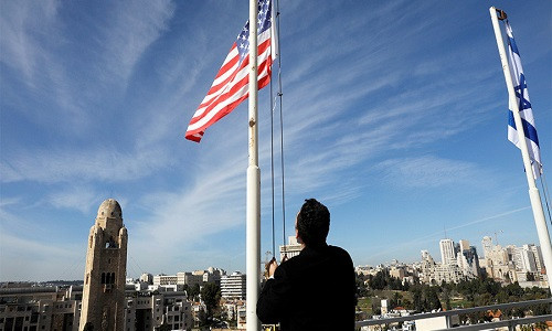 Mỹ lên kế hoạch dời Đại sứ quán tại Tel Aviv tới Jerusalem vào tháng 5 tới. Ảnh: Reuters.
