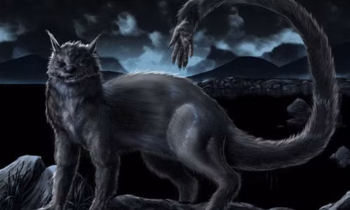 Trong thần thoại Aztec, Ahuitzotl là quái vật rùng rợn sinh sống ở rìa các con sông. Trong tiếng Mexico, Ahuizotl có nghĩa là chó nước. Quái vật này được miêu tả có hình dáng giống một con chó nhỏ có bàn tay khỉ ở cuối đuôi dùng để bắt con mồi. Chúng được cho là xuất hiện ở khu vực Tenochtitlan. Ahuitzotl được miêu tả có thể bắt chước tiếng kêu cứu thảm thiết của một đứa trẻ hoặc phụ nữ để dụ nạn nhân tới chỗ của nó. Khi nạn nhân xuống nước, Ahuizotl sẽ lao tới, kéo họ xuống đáy sông bằng bàn tay khỉ ở cuối đuôi. Sau đó, quái vật ghê rợn này sẽ ăn nhãn cầu, răng, móng tay của nạn nhân. Mishepishu