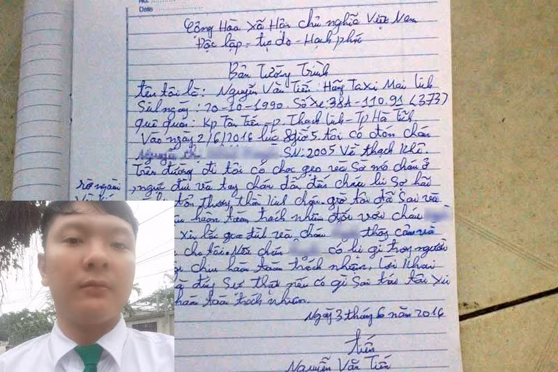 Tai xe taxi giet nu giam thi: Dai dien hang Mai Linh noi gi?