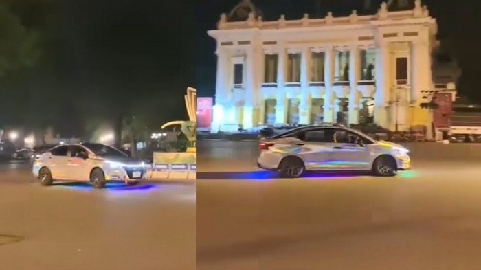 Tạm giữ ô tô gây náo loạn trước Nhà hát Lớn Hà Nội Tam giu o to gay nao loan truoc Nha hat Lon Ha Noi