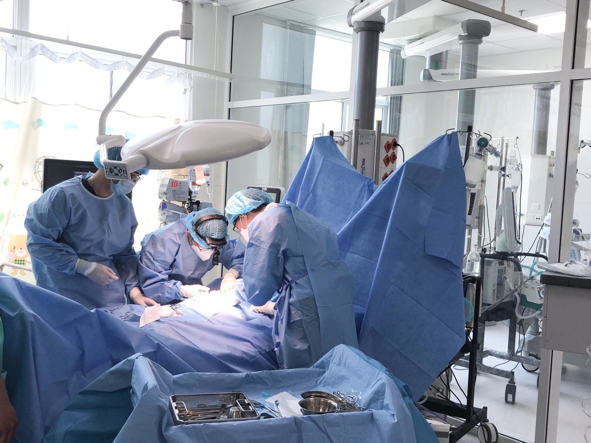 Chay ECMO, loc mau lien tuc cuu song tre 5 tuoi bi ong vo ve chich