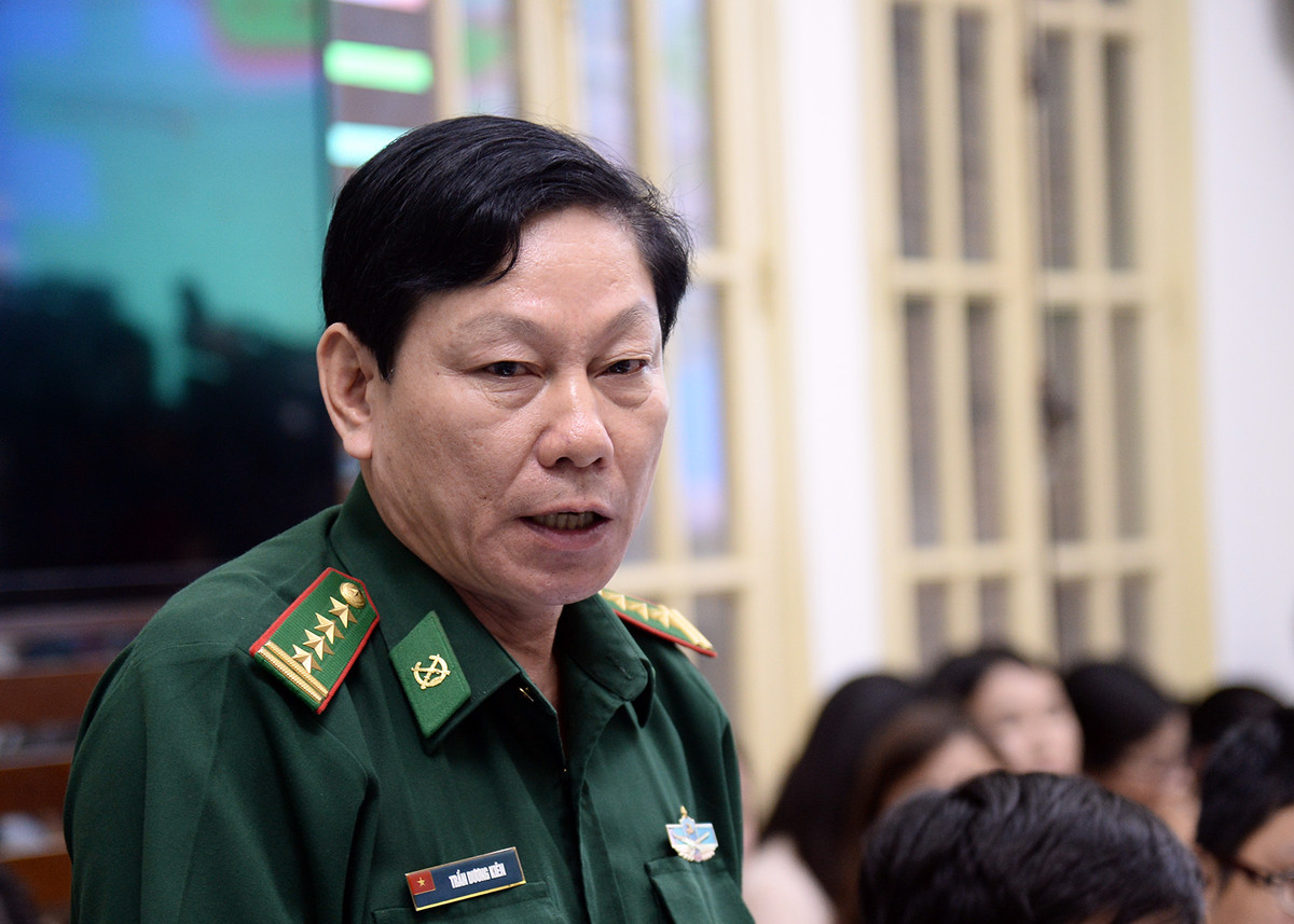 Đại tá Trần Dương Kiên - Trưởng phòng cứu hộ, cứu nạn, Bộ Tư lệnh Bộ đội biên phòng.