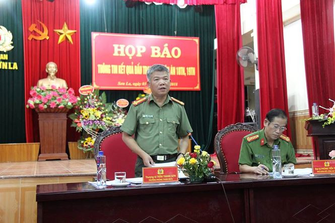 Quang cảnh buổi họp báo.