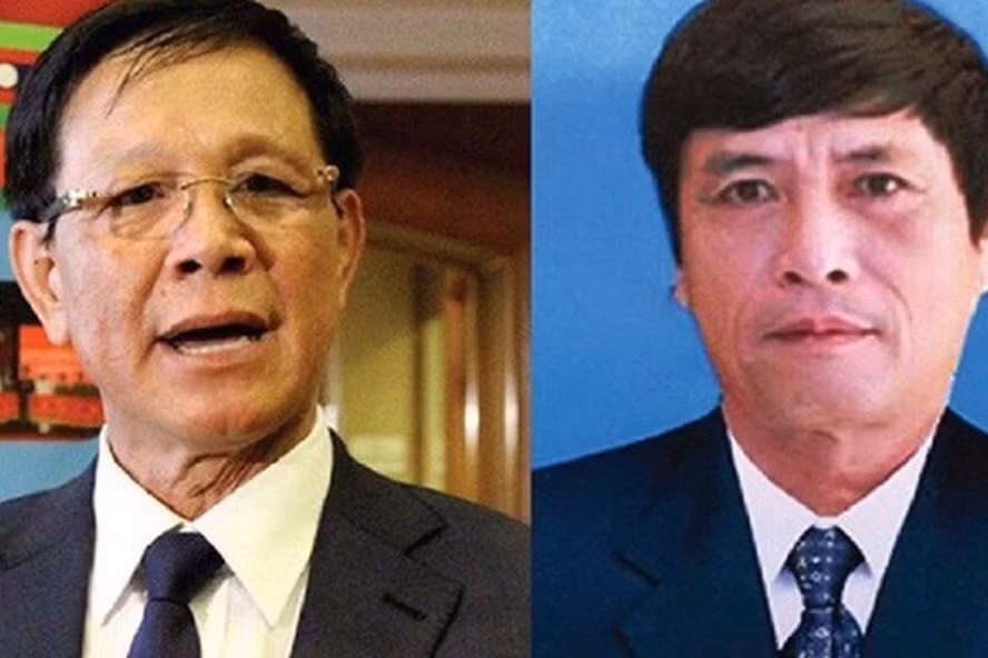 Ông Phan Văn Vĩnh và ông Nguyễn Thanh Hóa.