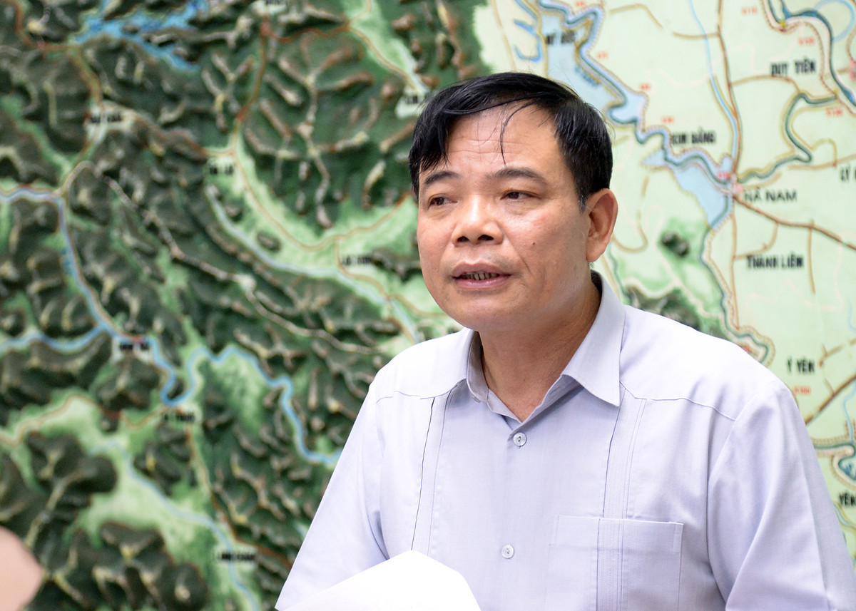 Bộ trưởng Bộ NN&PTNT Nguyễn Xuân Cường.