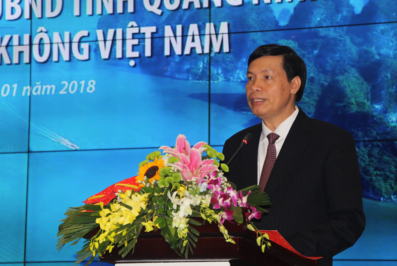 Chủ tịch UBND tỉnh Quảng Ninh - ông Nguyễn Đức Long.