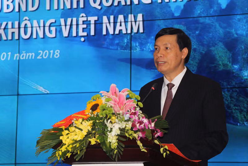 Chủ tịch UBND tỉnh Quảng Ninh - ông Nguyễn Đức Long.