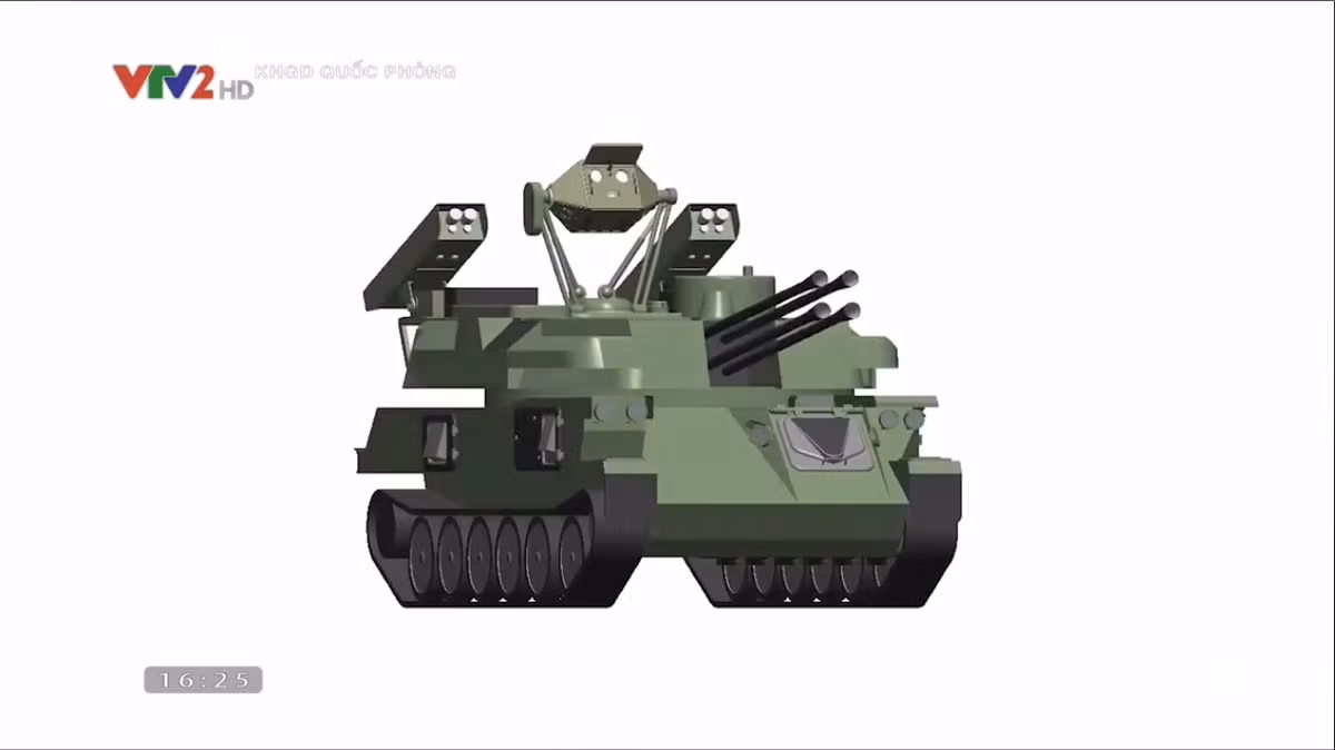 Trong phóng sự mới nhất được phát trên kênh Quốc phòng Việt Nam, hệ thống pháo phòng không tự hành ZSU-23-4 đang được Việt Nam cải tiến đã lần đầu xuất hiện.Nguồn ảnh: QPVN.