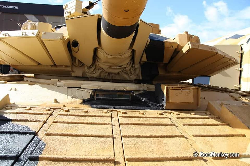 Phiên bản xuất khẩu của T-90M được mang định danh là T-90MS. Đây hiện được coi là bản mạnh nhất của xe tăng chủ lực T-90 mà nước ngoài có thể mua được từ Nga. Nguồn ảnh: Reco.