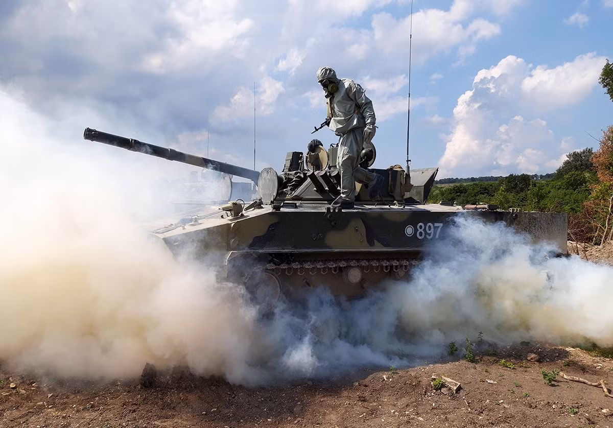 Trong năm 2020 này, Nga dự kiến sẽ chuyển giao hai lô xe thiết giáp nhảy dù BMD-4M cho quân đội của nước này nhằm thay thế cho dàn thiết giáp BMD-2. Nguồn ảnh: BMDP.