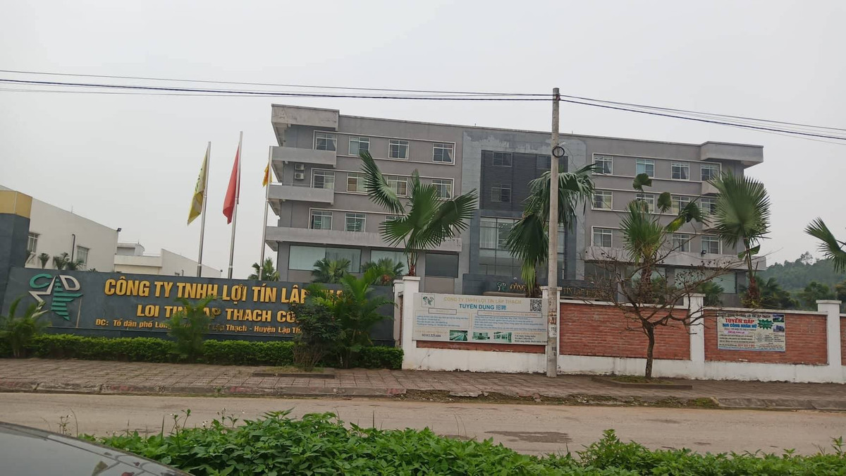 Vĩnh Phúc: Quyết định xử phạt 750 triệu với Công ty Lợi Tín đang ở đâu? Vinh Phuc: Quyet dinh xu phat 750 trieu voi Cong ty Loi Tin dang o dau?