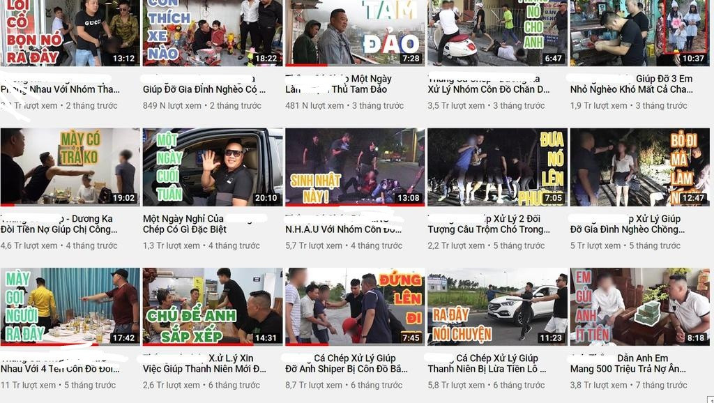 Sau Kha Banh, Phu Le, the he giang ho mang tran ngap YouTube