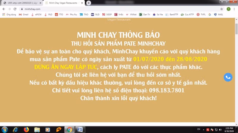 Yeu cau ngung tu 20/8, pate Minh Chay van san xuat den 28/8?-Hinh-3