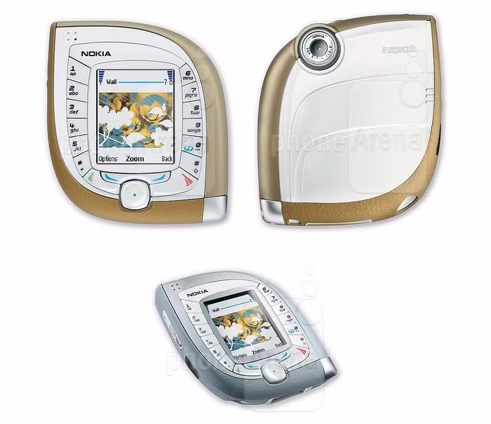 Đã 15 năm kể từ thời điểm Nokia trình làng chiếc 7600 (điện thoại thứ hai của hãng này hỗ trợ kết nối 3G), chiếc máy này vẫn xứng đáng. Nằm trong danh sách những chiếc điện thoại độc đáo nhất với thiết kế hình chiếc lá mà nhiều người cho là khá khó cầm. Nokia 7600 được trang bị màn hình 2 inch độ phân giải 128 x 160 pixel cùng camera VGA.