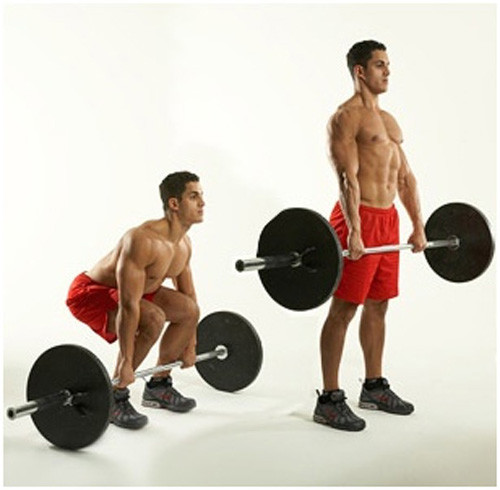 Là bài tập đòi hỏi sức mạnh song người luyện deadlifts không nhất thiết phải “làm bạn” với đôi giầy bí bức. Việc đi chân trần lúc này giúp bạn có được lợi thế cơ học do khoảng cách từ sàn nhà tới đỉnh đầu ngắn hơn so với đi giày. Bỏ giày luyện tập cũng mang lại cảm giác thoải mái hơn.