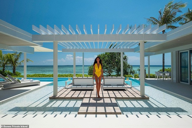 Website của resort cho biết, đó là một thế giới riêng, nơi thời gian dừng lại và nhiệt độ hiếm khi xuống dưới 30 độ C.