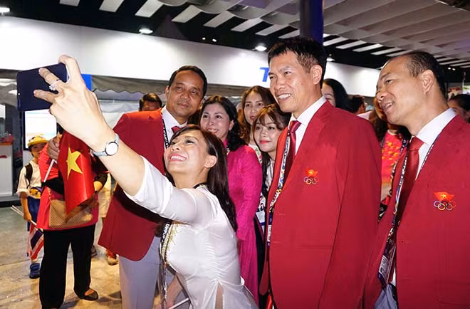 Ông Trần Đức Phấn, Trưởng đoàn thể thao Việt Nam tại SEA Games 29.