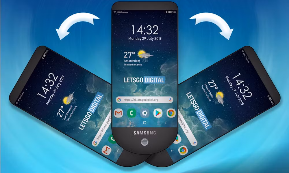 DT Samsung man hinh “xoe quat” se di den dau?