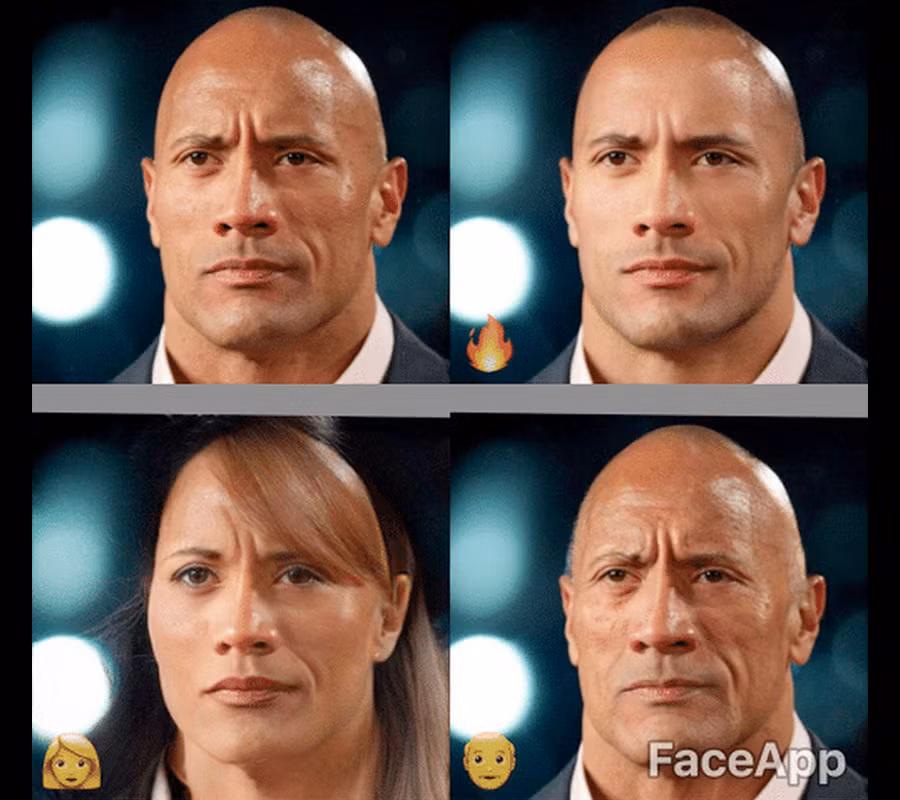 Cơn bão sử dụng Faceapp để chỉnh sửa khuôn mặt trở nên già đi, hoặc trẻ hơn, hay thậm chí là thay đổi giới tính, được cộng đồng mạng thổi bùng lên thời gian gần đây. Khuôn mặt của các diễn viên, ca sĩ nổi tiếng cũng được chỉnh sửa và chia sẻ rất rộng rãi trên mạng xã hội. Hashtag #OldFaceChallenge trở thành một hot trend.