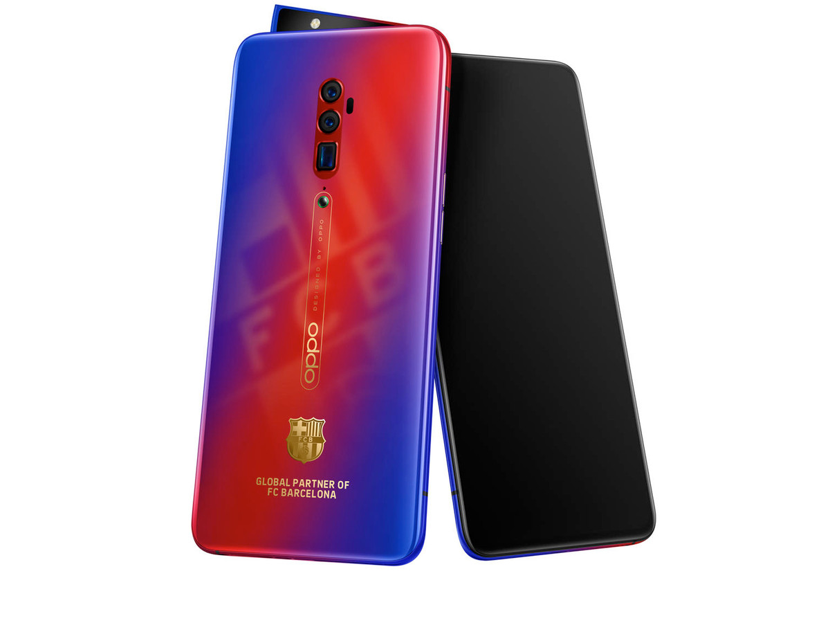 Để có chỗ cho màn hình tràn viền cả 4 cạnh, camera trước của máy với kích cỡ 16Mpx, khẩu độ f/2.2 được thiết kế giấu vào phần cạnh trên theo cơ chế thò thụt vây cá mập. Cụm 3 camera sau của máy có cảm biến chính 48Mpx, chống rung quang học, kết hợp cùng một ống kính góc rộng và một ống kính tele.