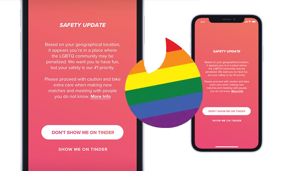 Tên gọi của tính năng mới này là Traveler Alert. Khi kích hoạt Traveler Alert, người dùng LGBT vẫn có thể lựa chọn có cho phép hiển thị định vị vị trí chính xác của mình trên ứng dụng Tinder hay không.