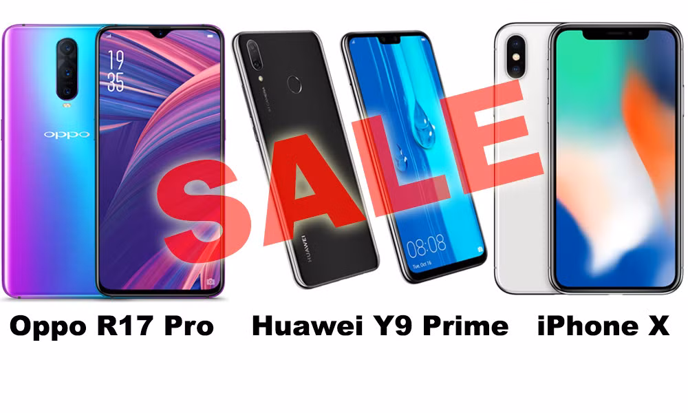 Sau Apple, Samsung cung dang giam gia soc nhieu dien thoai 