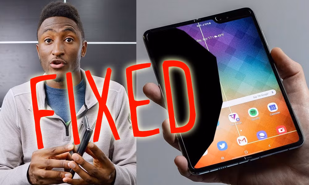 May mắn thay, chỉ sau 3 tháng cật lực mày mò, hãng đã khắc phục được nhược điểm trên Galaxy Fold. Mẫu máy đã được thay đổi thiết kế, để tăng cường độ bền.