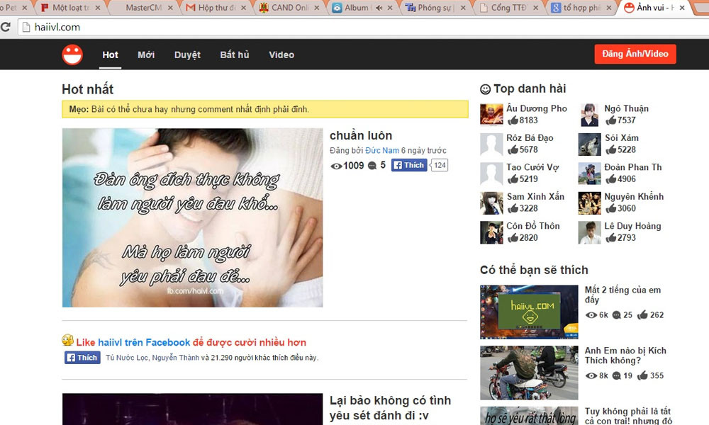 Từng là “trang web đầu tiên phải vào mỗi khi truy cập internet” của nhiều thanh niên Việt Nam, Haivl được đánh giá như một tên tuổi lớn. Tuy nhiên, do không quản lý được nội dung, Haivl đã vướng phải những sai phạm về thủ tục pháp lý, dẫn tới bị tước giấy phép hoạt động vĩnh viễn.