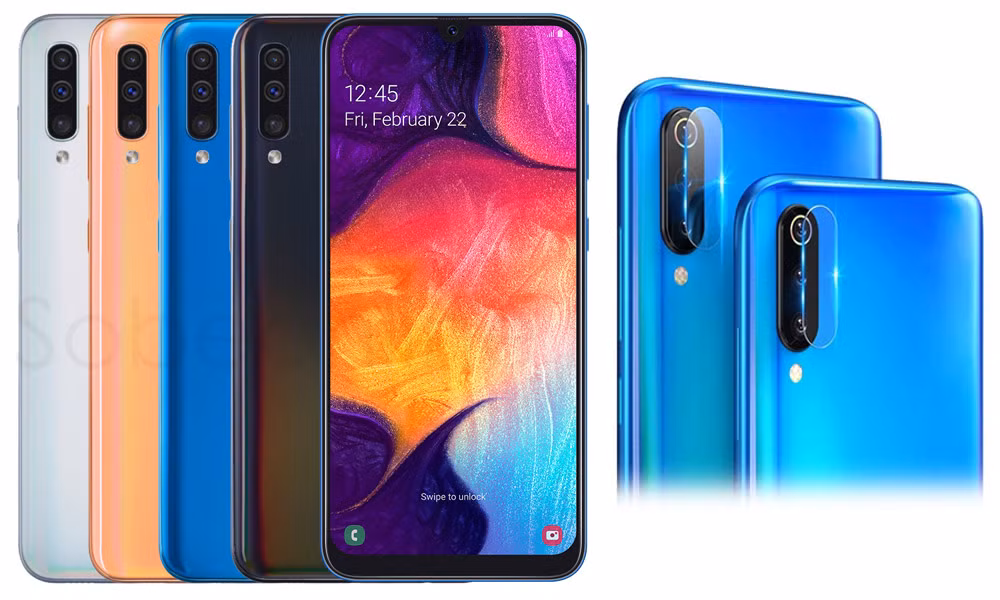  Galaxy A50 là chiếc điện thoại tầm trung được Samsung đưa ra để hạ các đối thủ đến từ đất nước tỷ dân. Với tầm giá 7 triệu đồng, người dùng được hưởng mẫu máy có cụm 3 camera, gồm 1 ống kính siêu rộng.