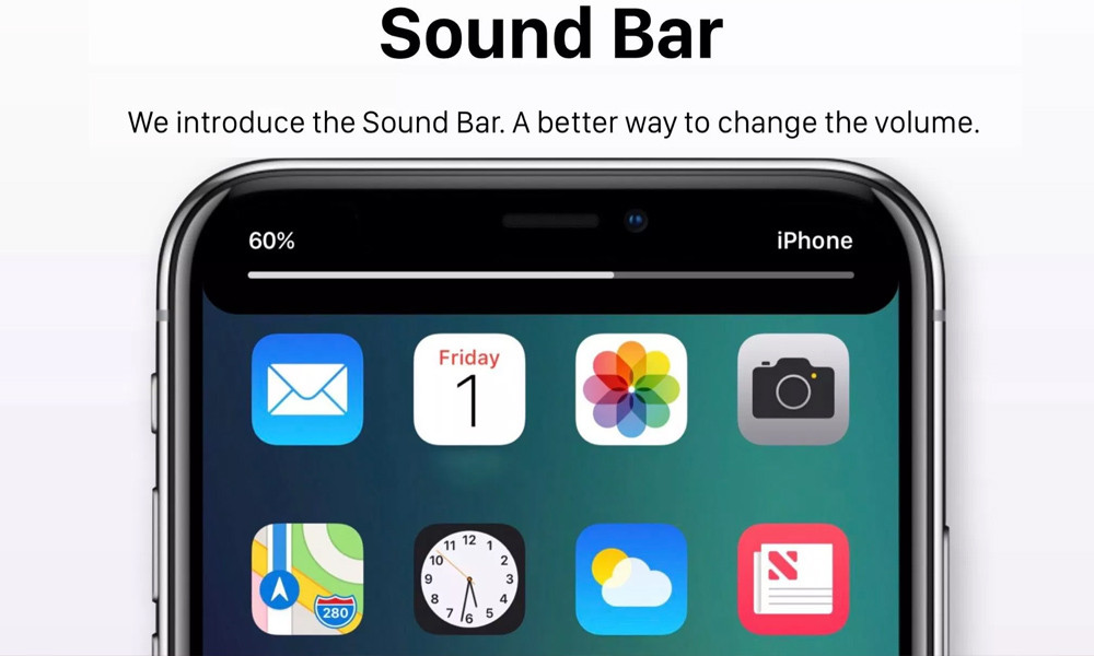 Bộ điều khiển âm thanh được thiết kế đẹp mắt hơn: Giờ đây, thanh thông báo âm thanh đã được chuyển lên cạnh trên của màn hình. Kích cỡ hiển thị của thanh điều âm trên iOS 13 cũng được thiết kế thu nhỏ lại, tinh tế và đẹp mắt hơn.