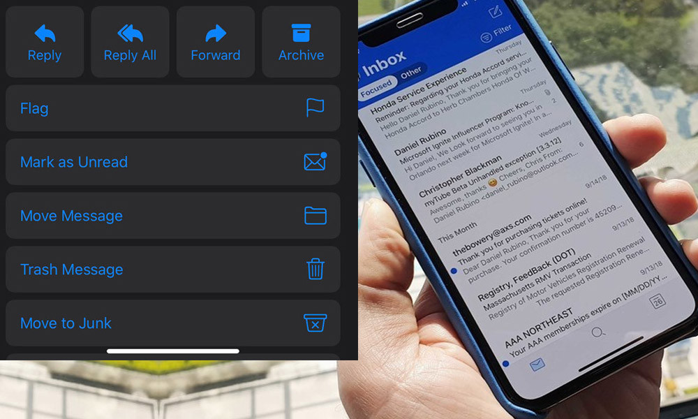 Công cụ quản lý email dễ dàng hơn: cập nhật iOS 13 cung cấp cho người dùng nhiều tùy chọn hơn để tương tác với email. Các công cụ được bổ sung bao gồm: nút reply ở phần cuối email, nhận thông báo khi có email phản hồi, gắn cờ email và tự động chuyển vào thùng rác… Những học hỏi này khiến công cụ Mail của iOS trở nên thông minh và tiện dụng hơn, giống như Gmail.