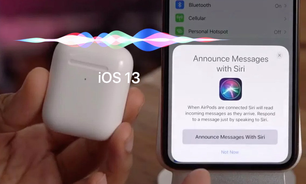 Siri tự đọc tin nhắn văn bản thông qua Airpods: Thử tưởng tượng, bạn đang lái xe, hoặc điện thoại đang ở xa tầm tay mà lại có tin nhắn gửi đến. Thay vì phải lật đật đi lấy máy, mở ra và đọc tin nhắn, thì giờ đây, thông qua tai nghe không dây Airpods, người dùng có thể yêu cầu Siri đọc tin nhắn để nghe mà không cần thao tác với điện thoại nữa.