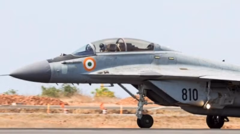 Ảnh: MiG-29 của Không quân Ấn Độ.