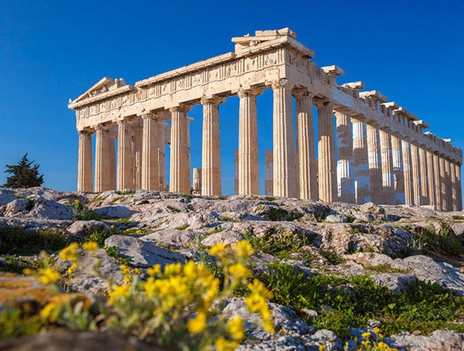 Thành cổ Acropolis: Là nơi lưu giữ những dấu tích thời kỳ vàng son của nền văn minh Hy Lạp cổ đại.