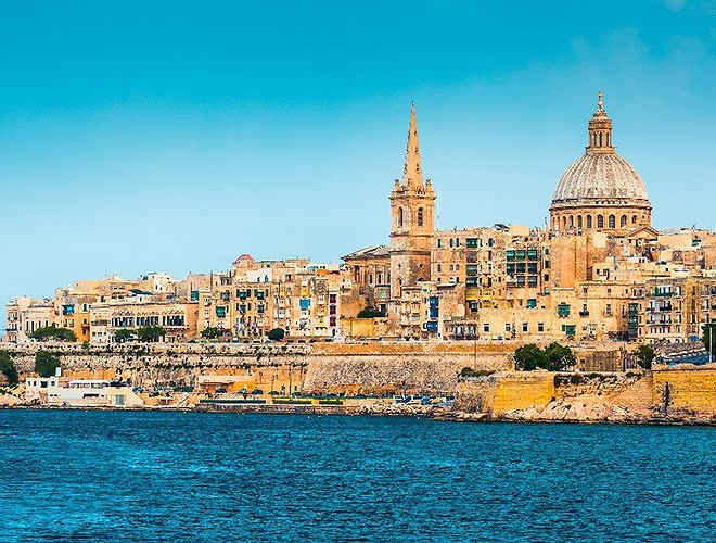 Valletta (Malta): Là khu vực tập trung nhiều di tích lịch sử nhất trên thế giới (khoảng 320 di tích).