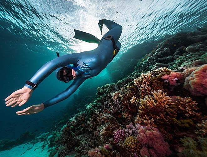 Rạn san hô ngoài khơi Philippines.