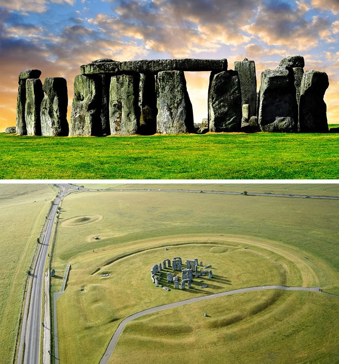 11. Stonehenge, Vương quốc Anh: Được hình thành từ một nền văn hóa mà nhiều vết tích còn sót lại, Stonehenge là một trong những di tích lịch sử quan trọng nhất trên thế giới. Nhưng nếu bạn nghĩ rằng Stonehenge nằm ở một nơi xa xôi và bí ẩn, bạn hoàn toàn sai. Di tích này nằm ngay cạnh một đường cao tốc.