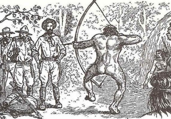 Những tộc người nhỏ bé này được mô tả là có sắc tố vẽ trên khuôn mặt của họ che khuất các đặc điểm của họ, họ hầu như không mặc quần áo và cầm cung tên với mũi tên có đầu độc. Những người ở bộ lạc kỳ quặc này được cung cấp thức ăn, nhưng họ đã bị từ chối. Sau này có nhiều nhà khoa học đi sâu vào các khu rừng bí ẩn nhằm tìm kiếm lại bộ lạc bí ẩn này nhưng hầu như không có kết quả bởi họ dường như biến mất vào các bụi cây rậm rạp.