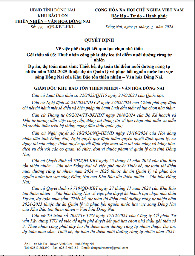 Dong Nai: 2 goi phat day leo tai Khu bao ton thien nhien ve tay PVTEC-Hinh-3