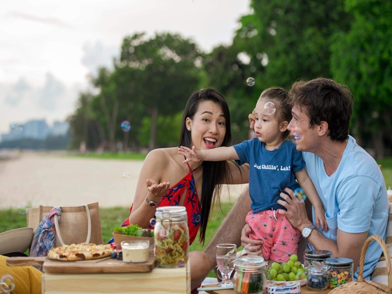 Chồng Hoàng Oanh ở Singapore ít ngày sau đó sang Mỹ thăm gia đình rồi trở lại Singapore để làm việc, sinh sống.