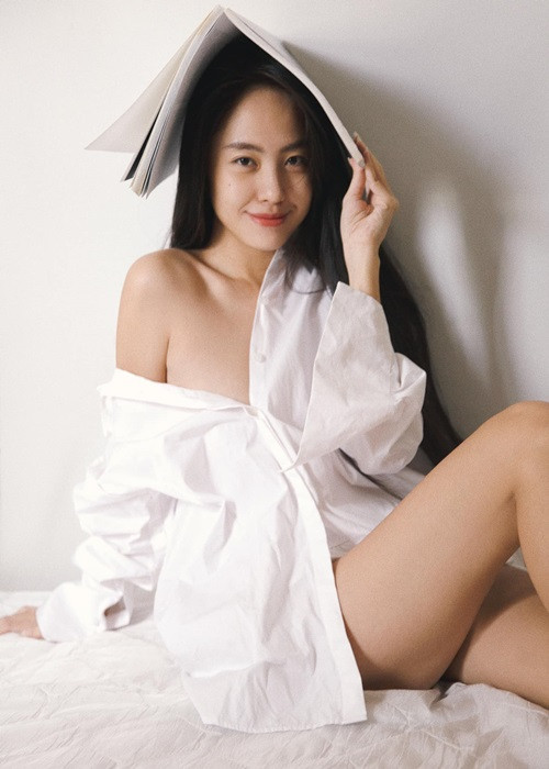 Thanh Vy sở hữu nét đẹp khá "Tây". Cô gợi cảm không kém cạnh Tóc Tiên và Ánh Quỳnh. Ảnh: FBNV