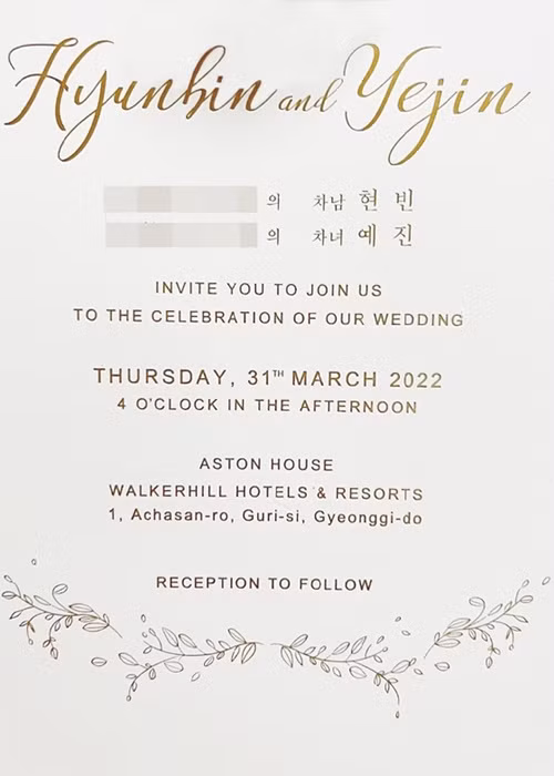 Dam cuoi cua Hyun Bin - Son Ye Jin truoc gio G