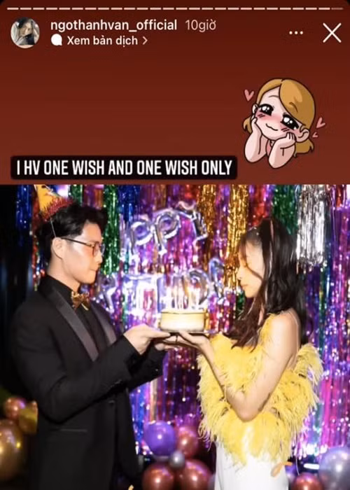 Đón tuổi mới bên bạn bè, Ngô Thanh Vân dính như sam với Huy Trần.