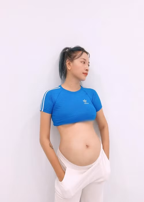 Bà xã của Hồ Gia Hùng sinh con ở Mỹ. Ảnh: Sức khỏe và đời sống