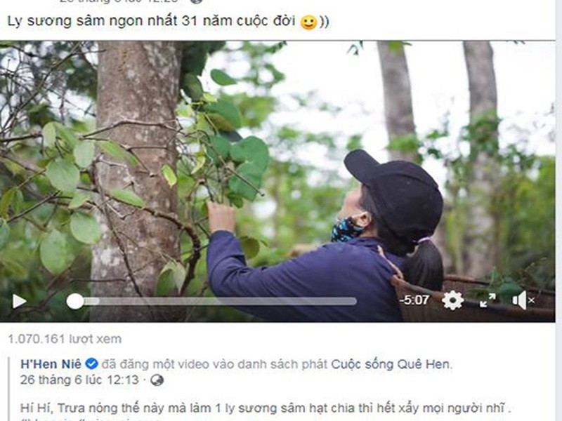 Tháng 7/2020, bạn trai tin đồn của H’hen Niê bất ngờ chia sẻ lại những dòng trạng thái của người đẹp đồng thời khẳng định chưa bao giờ viết dòng trạng thái độc thân: "Ai lấy Facebook em ghi tầm bậy tầm bạ chứ em có biết gì đâu". Ảnh: FB Tuấn K