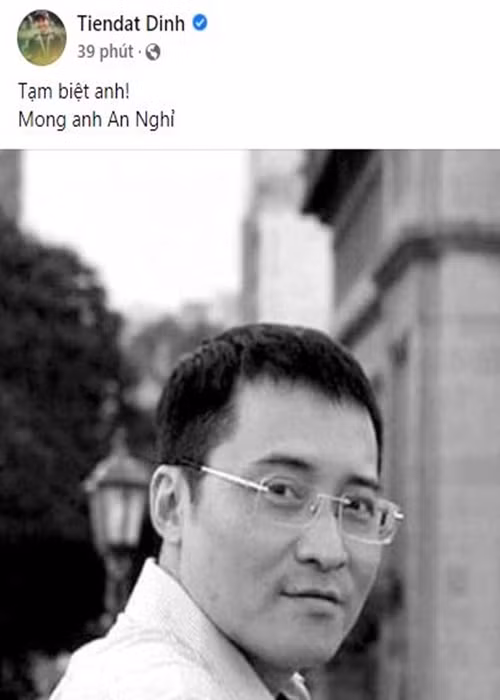 Rapper Tiến Đạt tiếc thương nhạc sĩ Ngọc Châu. Ảnh chụp màn hình