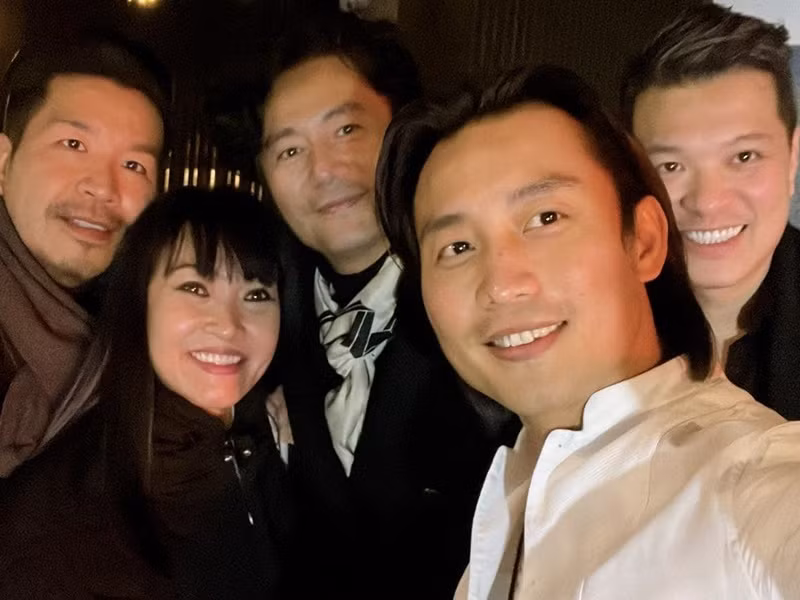 Trương Minh Cường vẫn thường xuyên gặp gỡ bạn bè, các đồng nghiệp ở Mỹ.