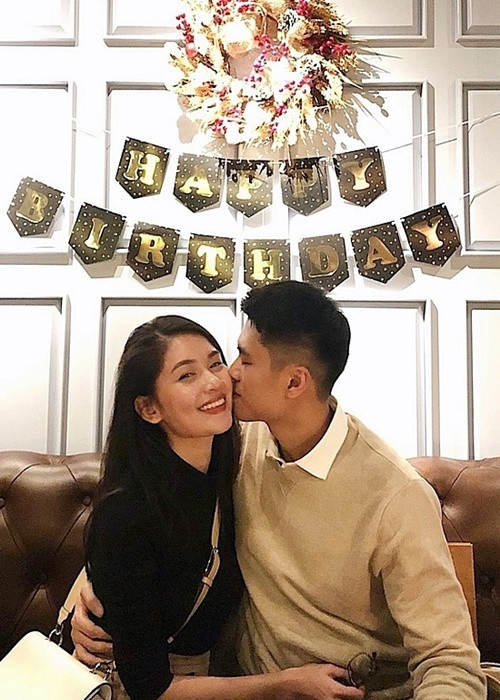 Tháng 3 mỗi năm, Thùy Dung thường đăng ảnh bên người yêu để kỷ niệm ngày hẹn hò. Ảnh: Instagram