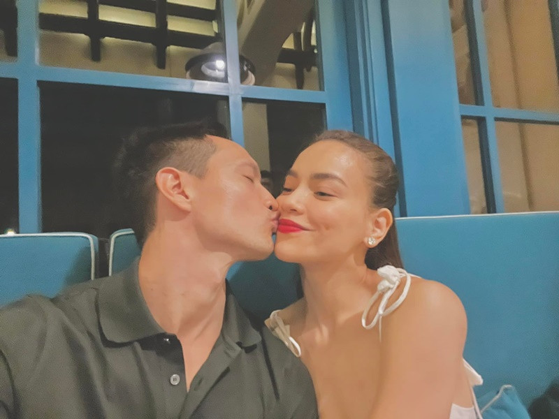 Nam diễn viên phim "Hương ga" khen Hà Hồ là người vợ tuyệt vời, người phụ nữ xinh đẹp nhất.