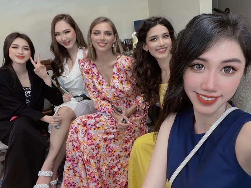 Sau 3 tháng, đại diện Việt Nam Đỗ Thị Hà trở lại đấu trường nhan sắc quốc tế. Ảnh: Missosology